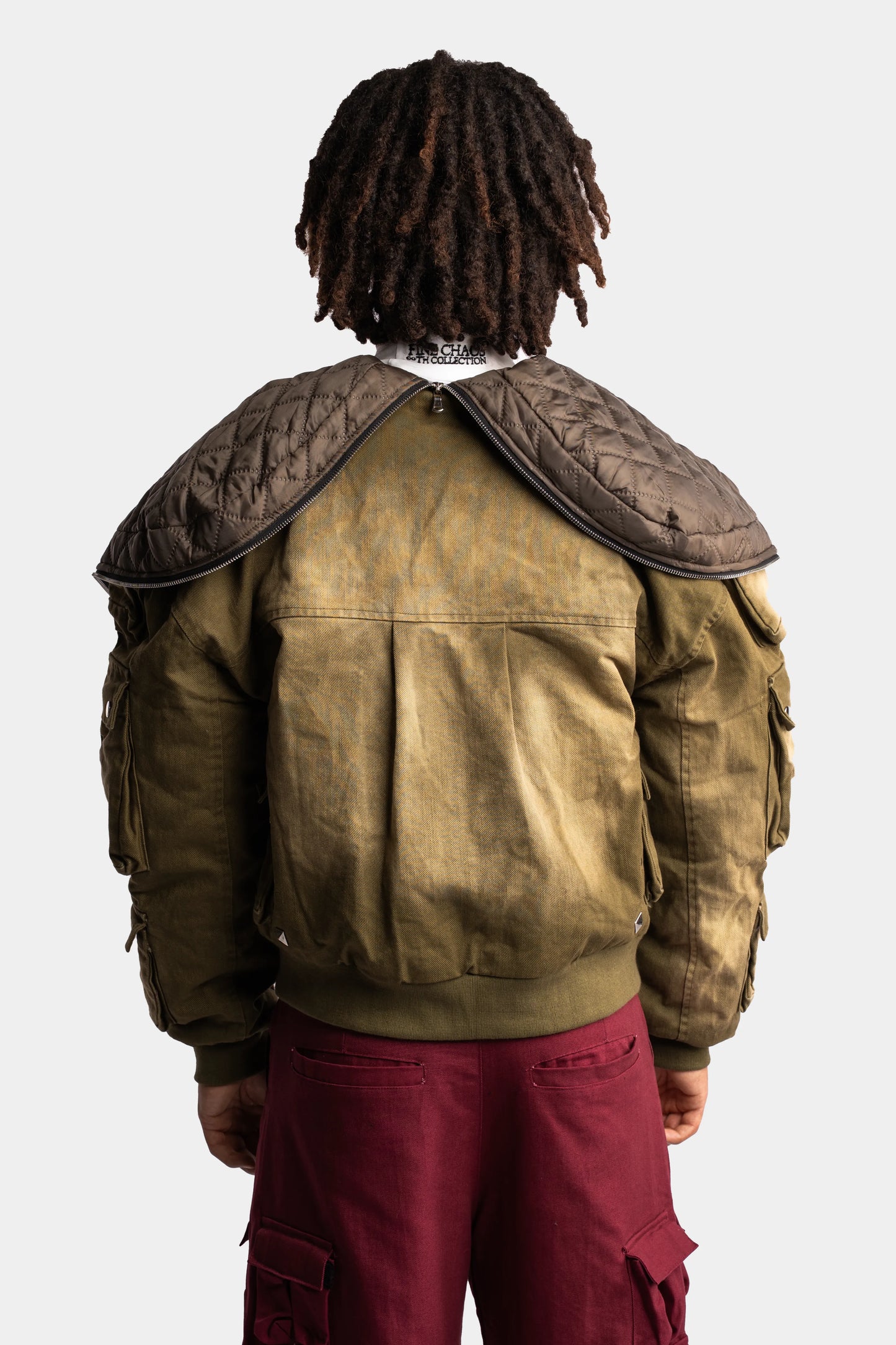 Canvas Daryn Bomber Jacket