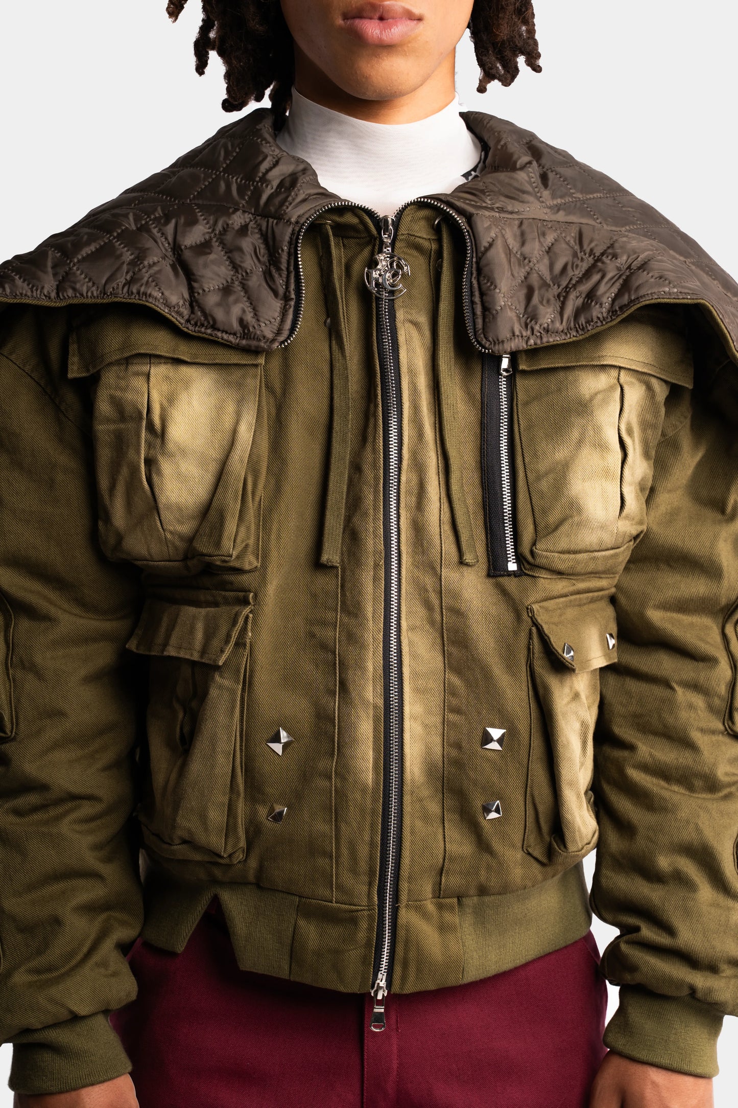 Canvas Daryn Bomber Jacket