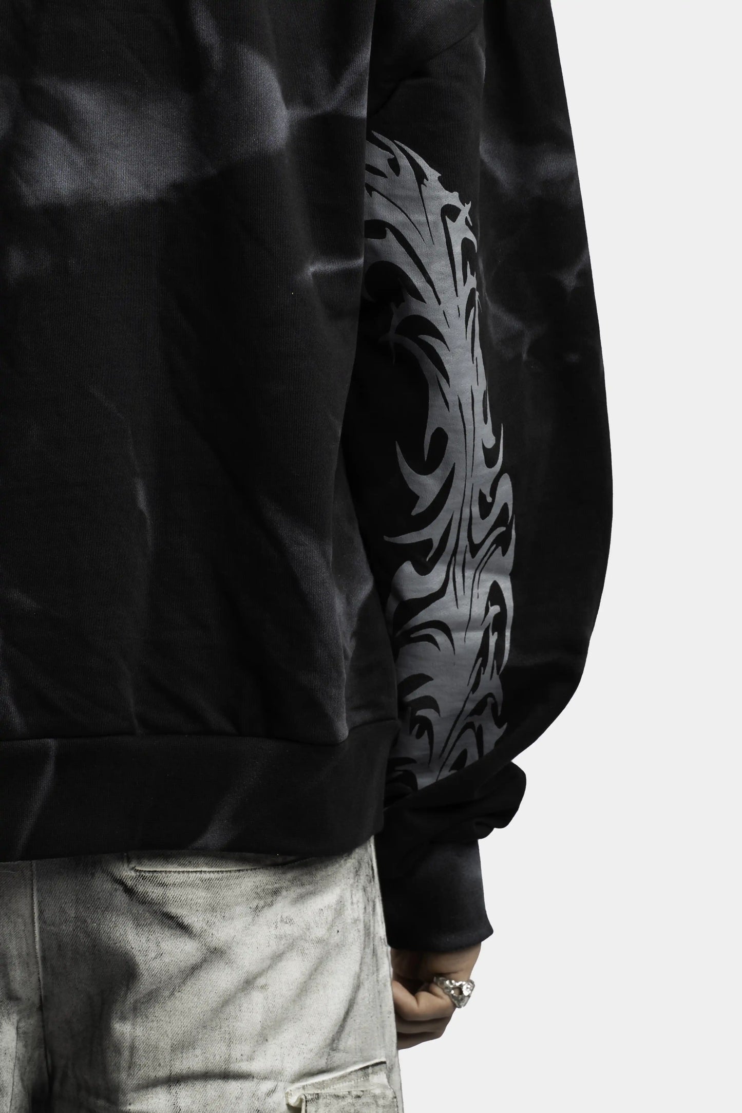 Black Acid Hoodie