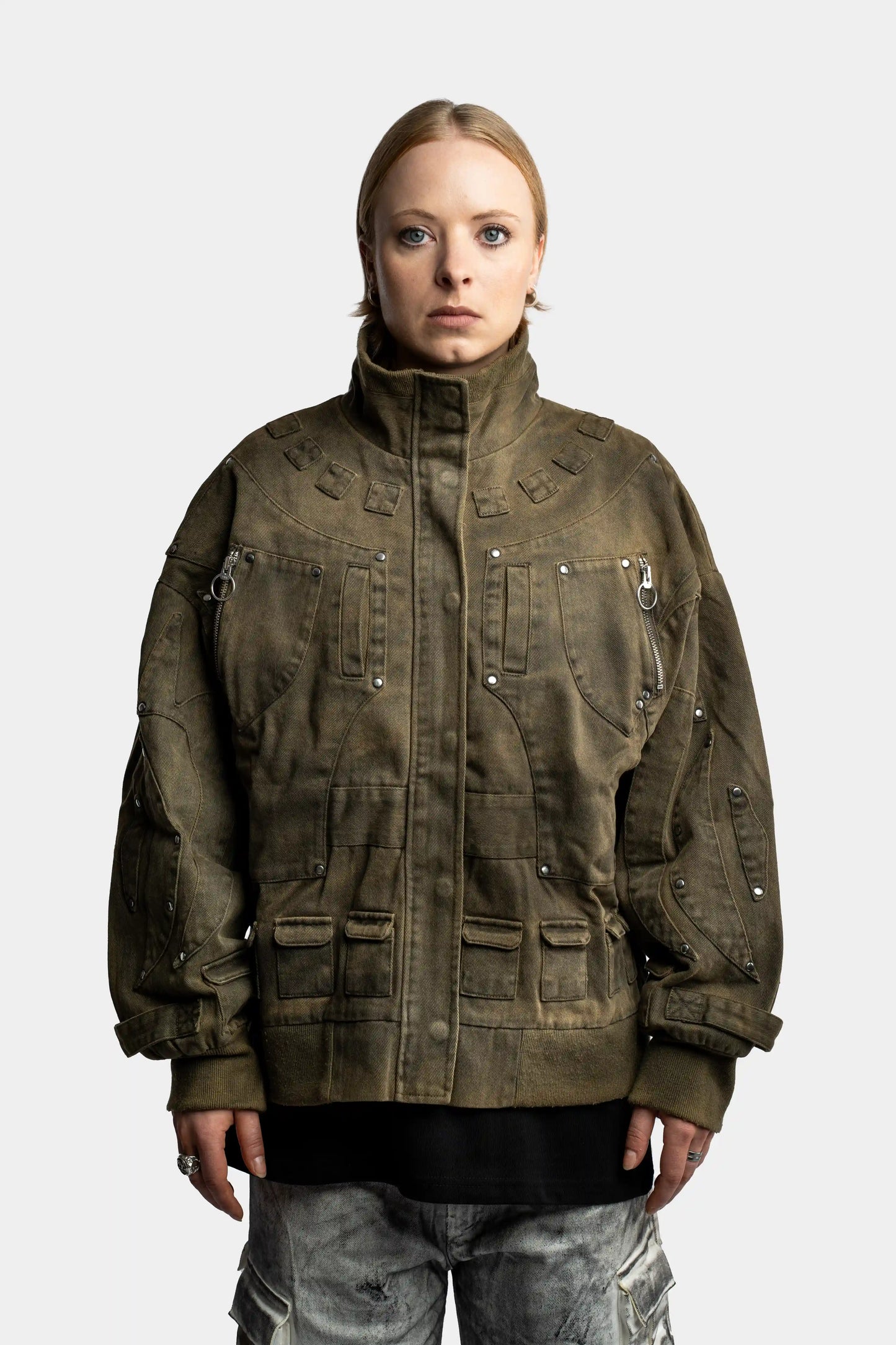 Ammunition Bomber Jacket Faded Green