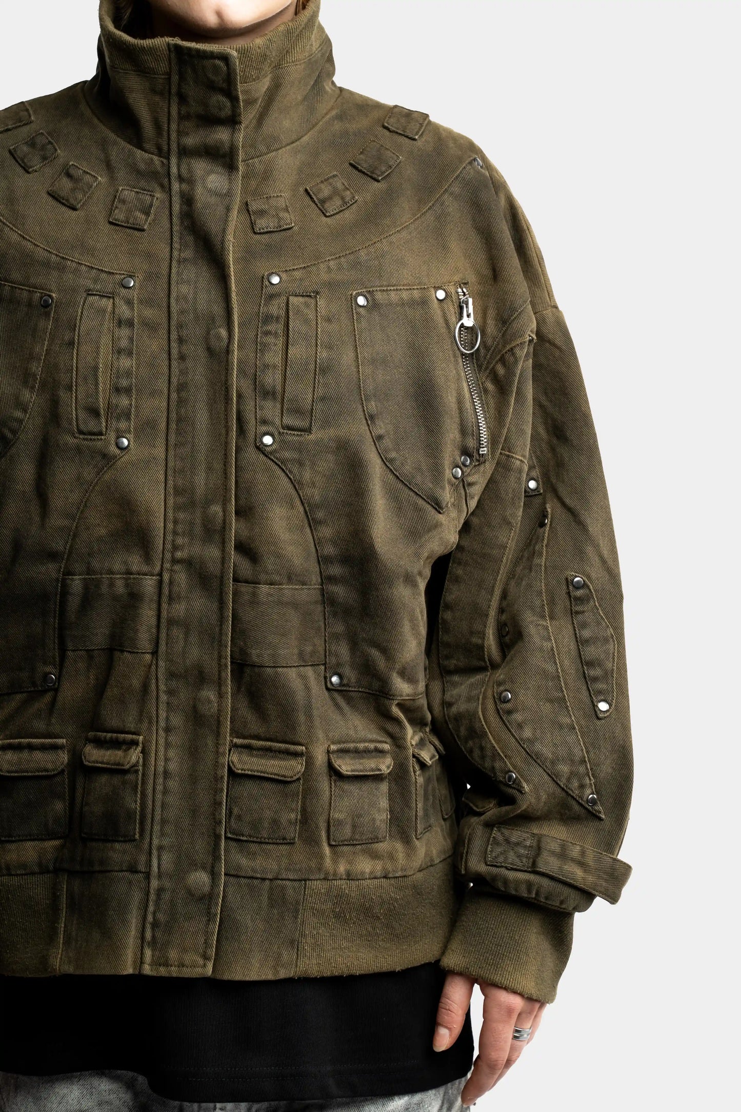 Ammunition Bomber Jacket Faded Green