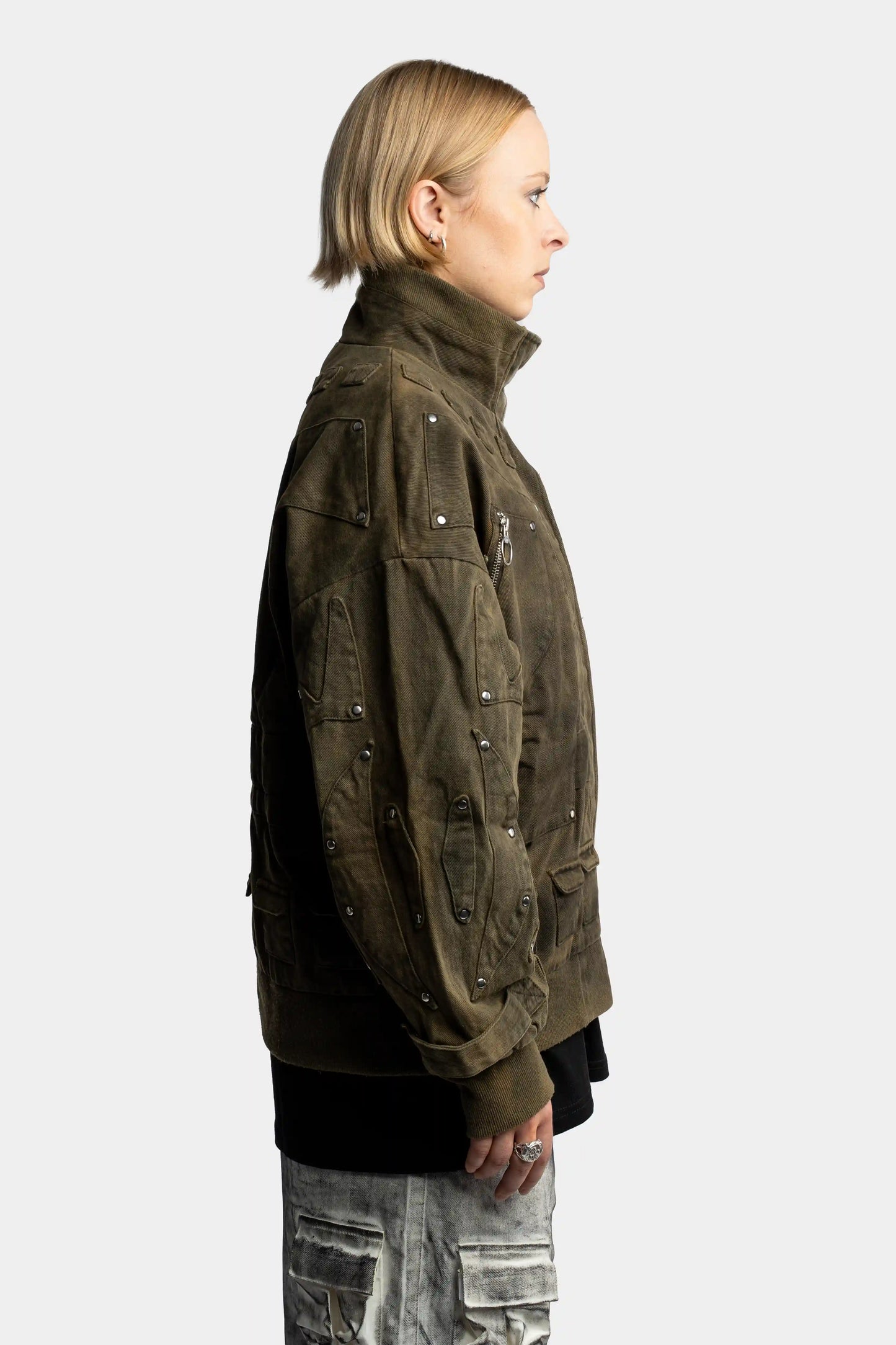Ammunition Bomber Jacket Faded Green