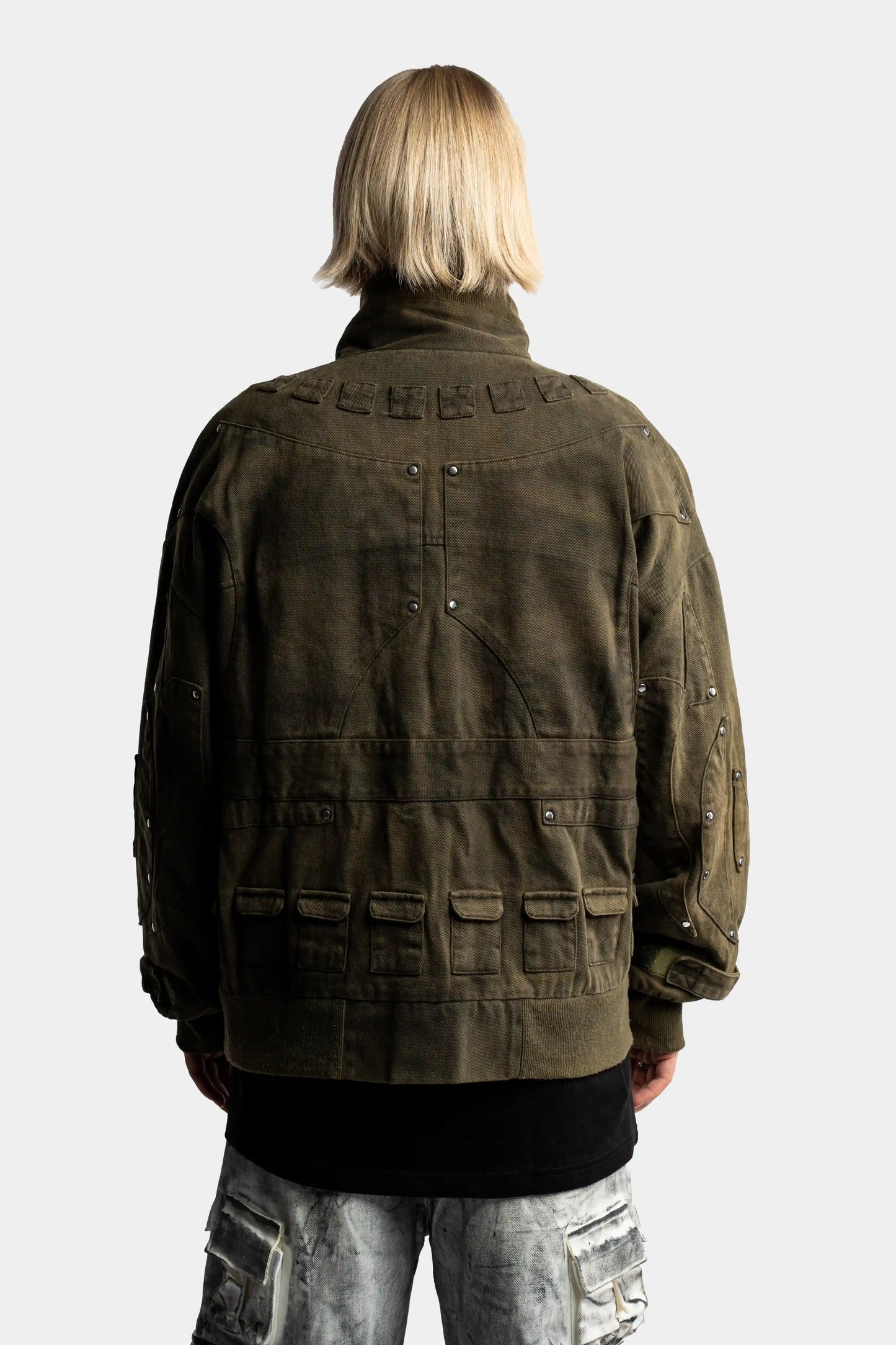 Ammunition Bomber Jacket Faded Green