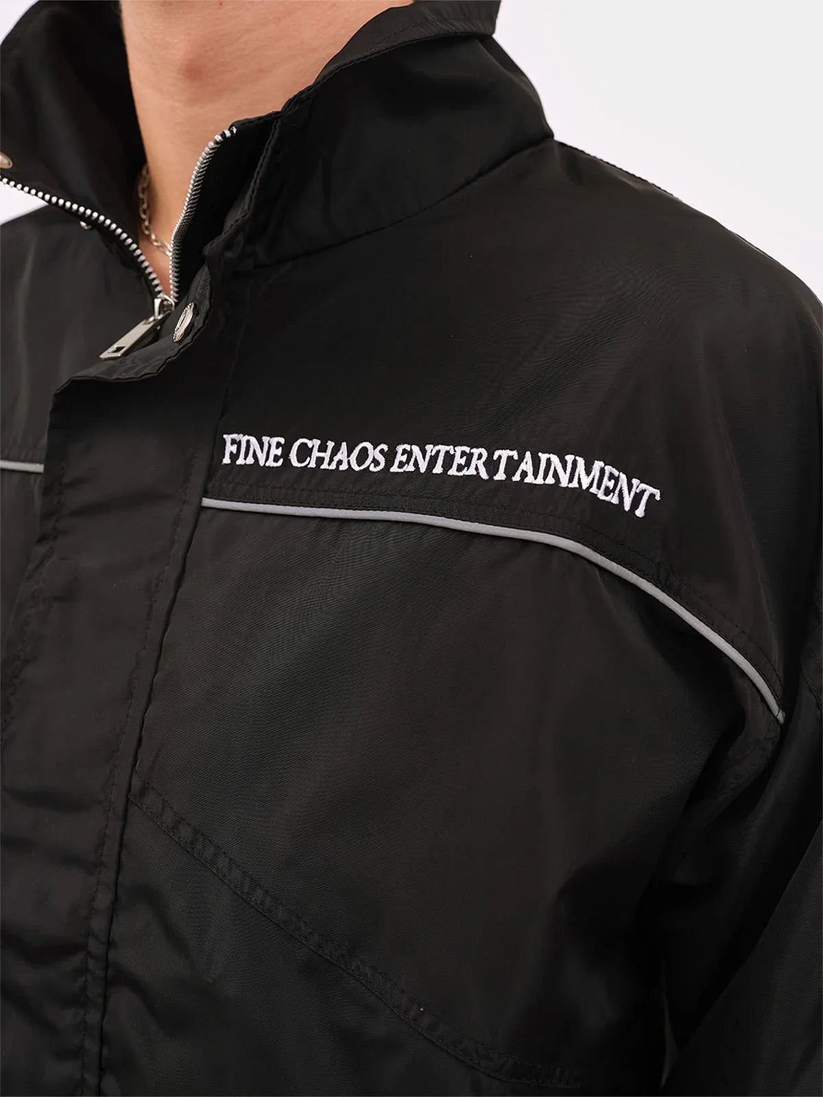 Black Tracksuit Jacket