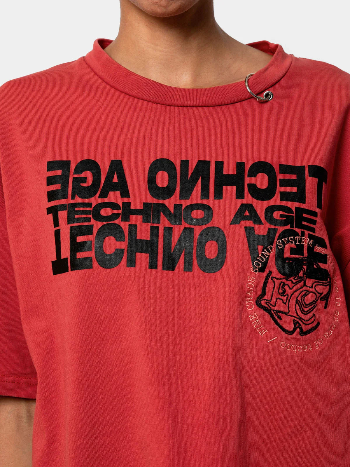 Red Techno Age T-Shirt