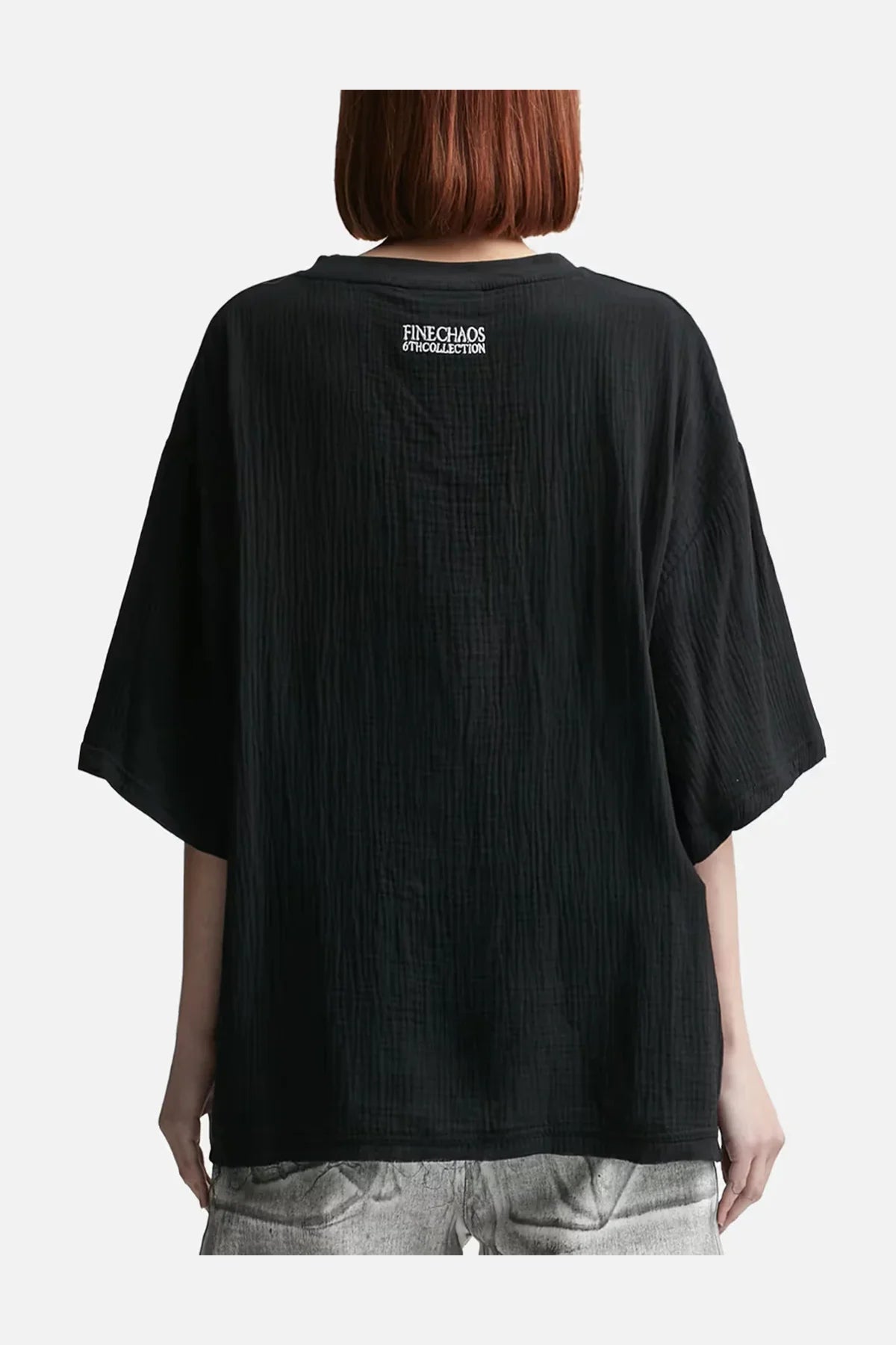 Black Fear The Dome Muslin T-Shirt