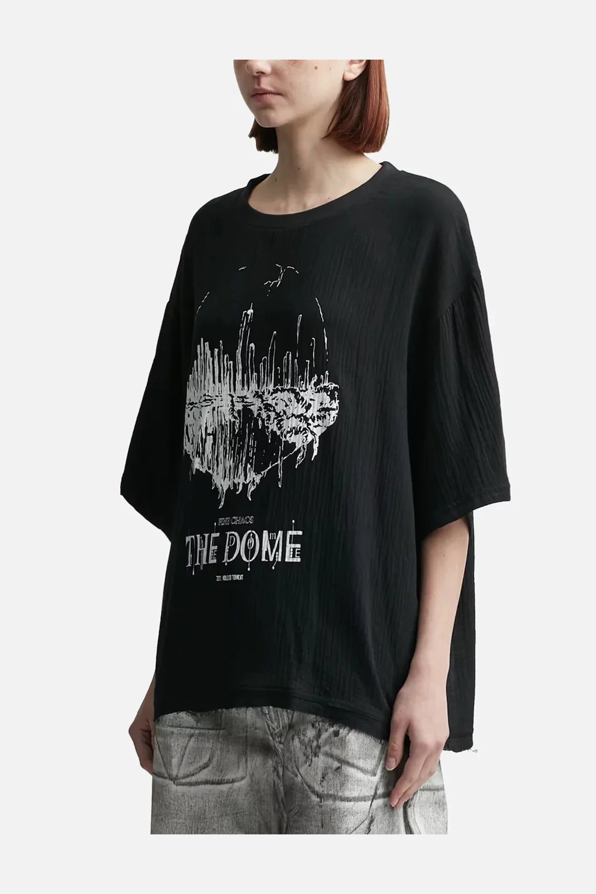 Black Fear The Dome Muslin T-Shirt