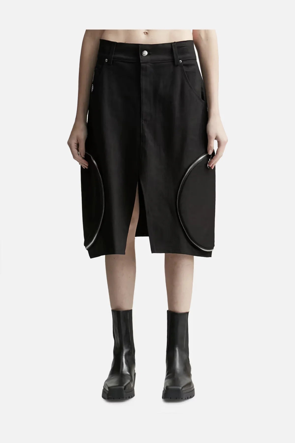 Circle Zip Skirt