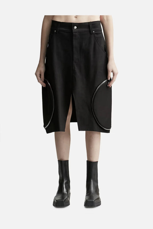 Circle Zip Skirt
