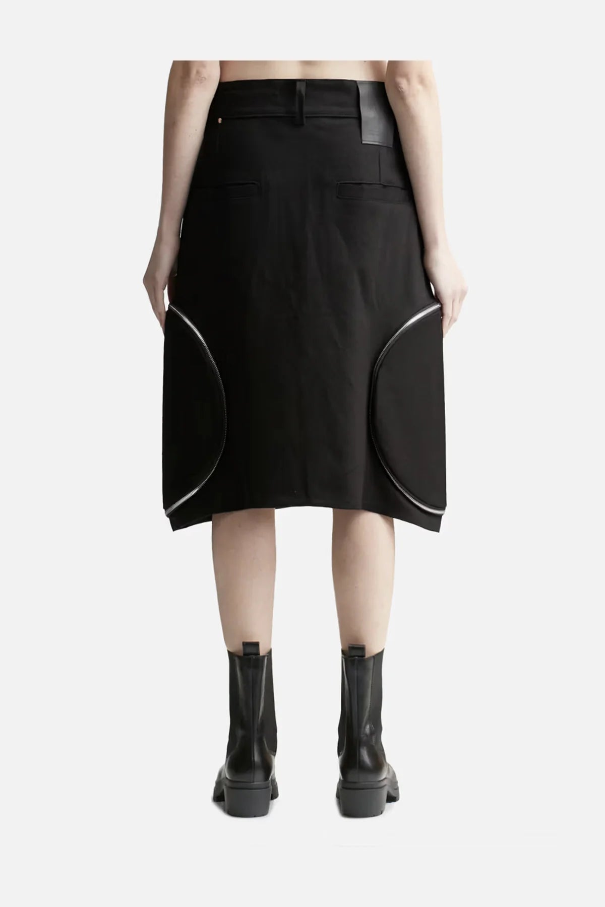 Circle Zip Skirt