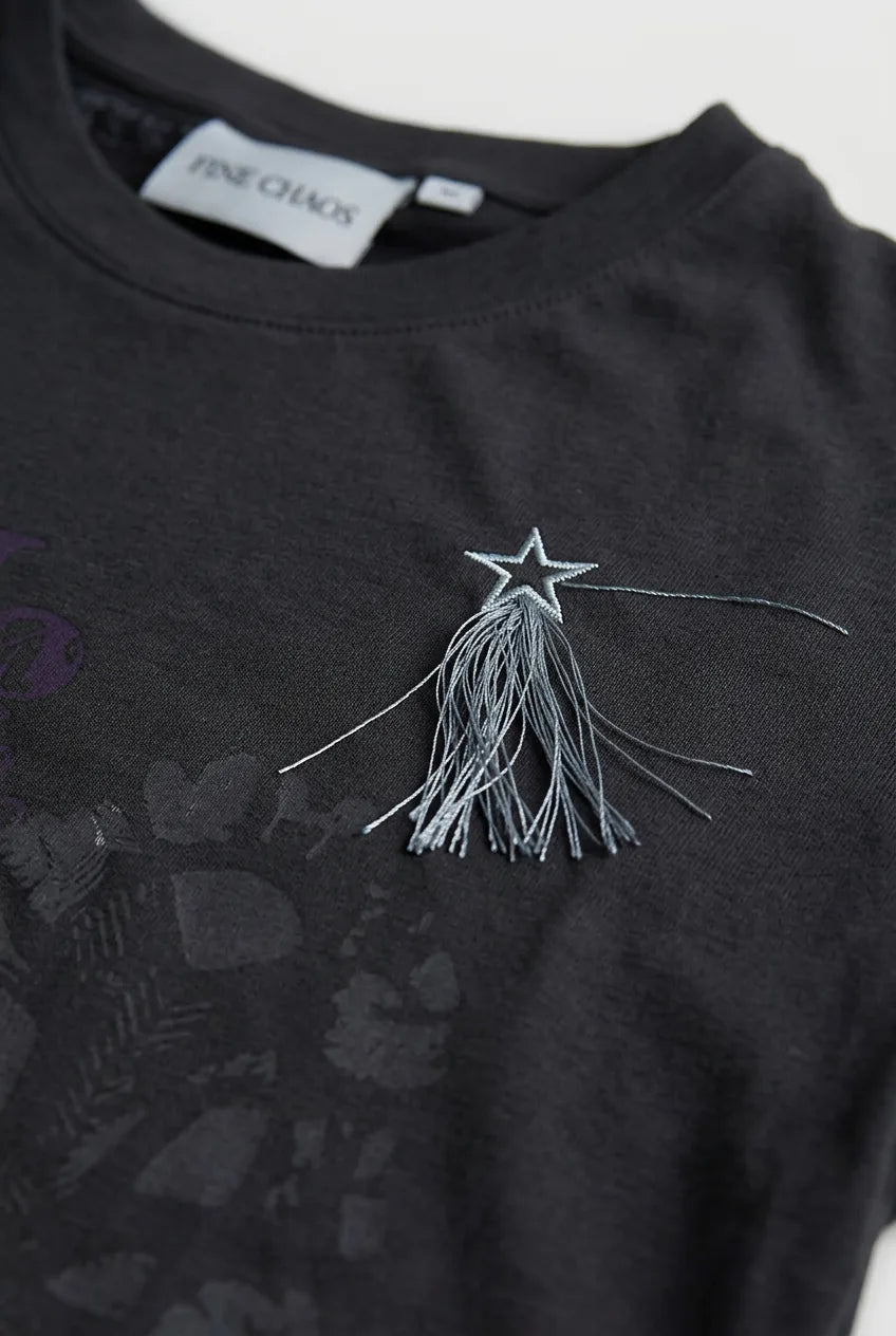 'Welcome Post Mortem' T-Shirt - Black
