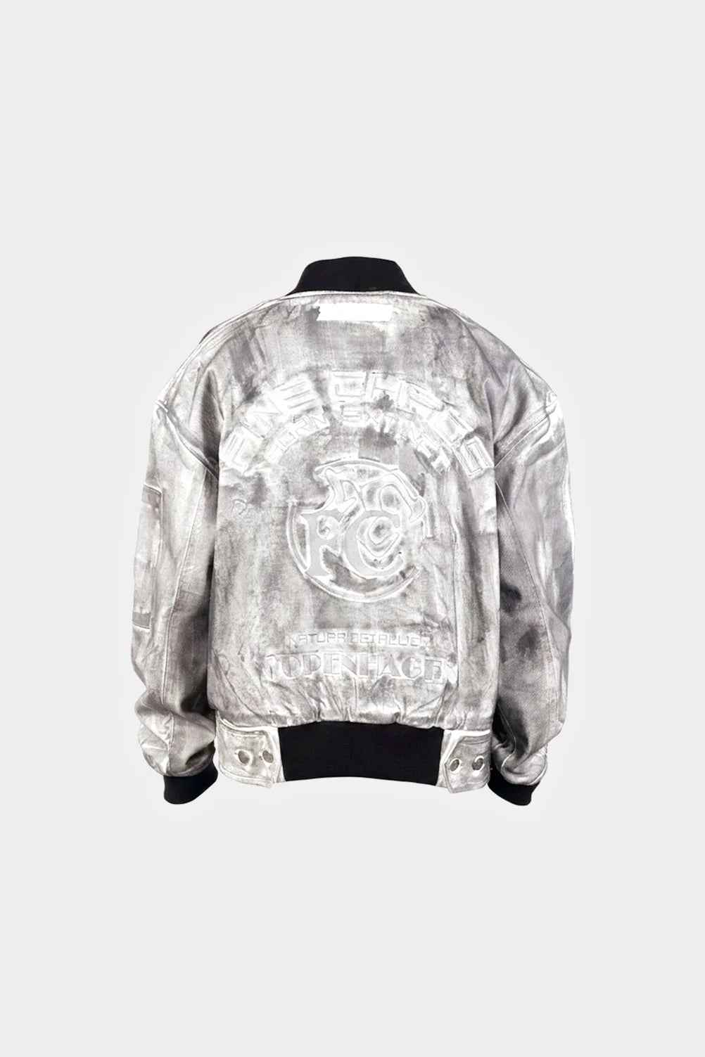 Born Extinct Waxed Bomber Jacket