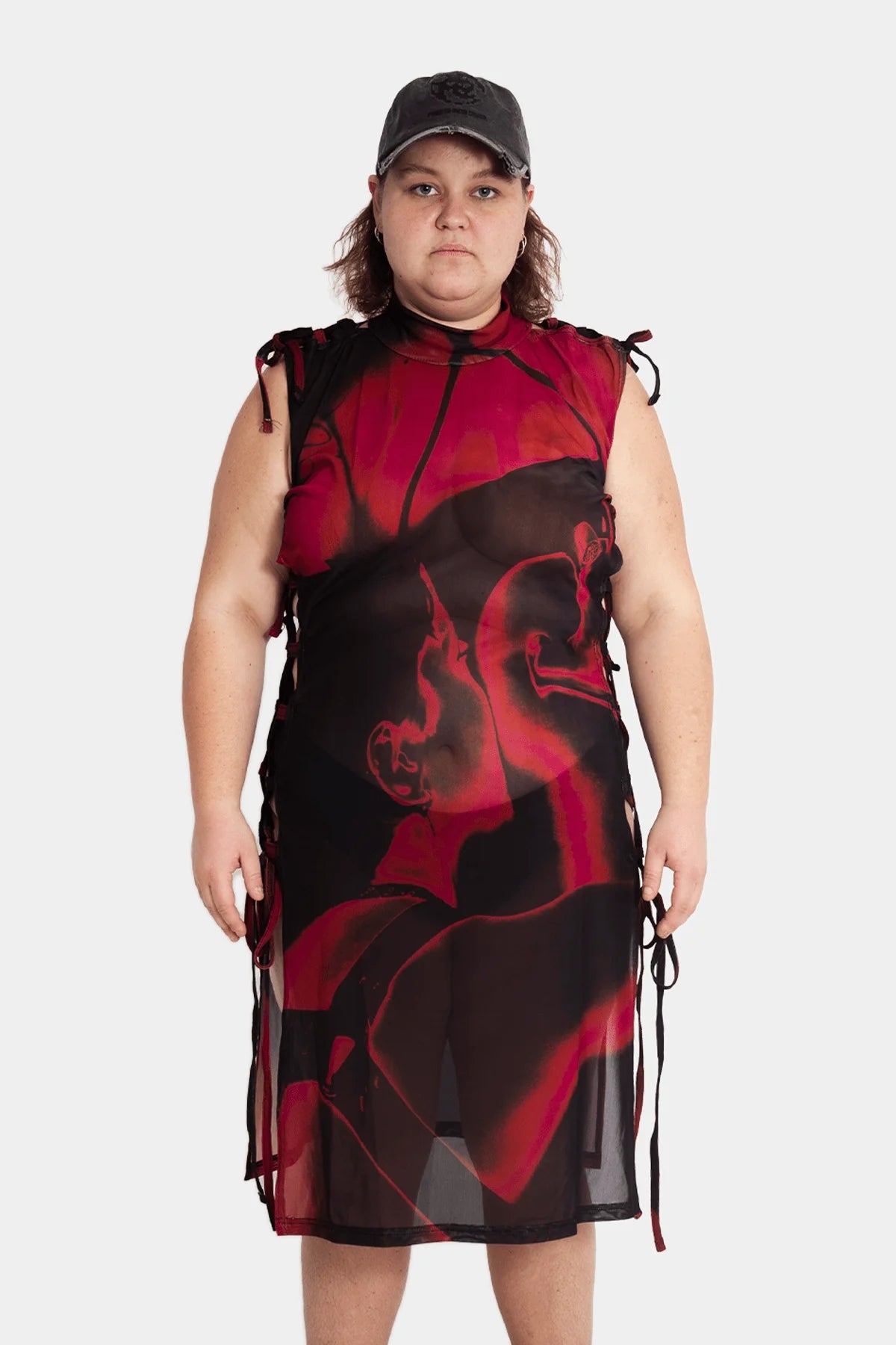 Euphoria Mesh Dress - Peech x FINE CHAOS