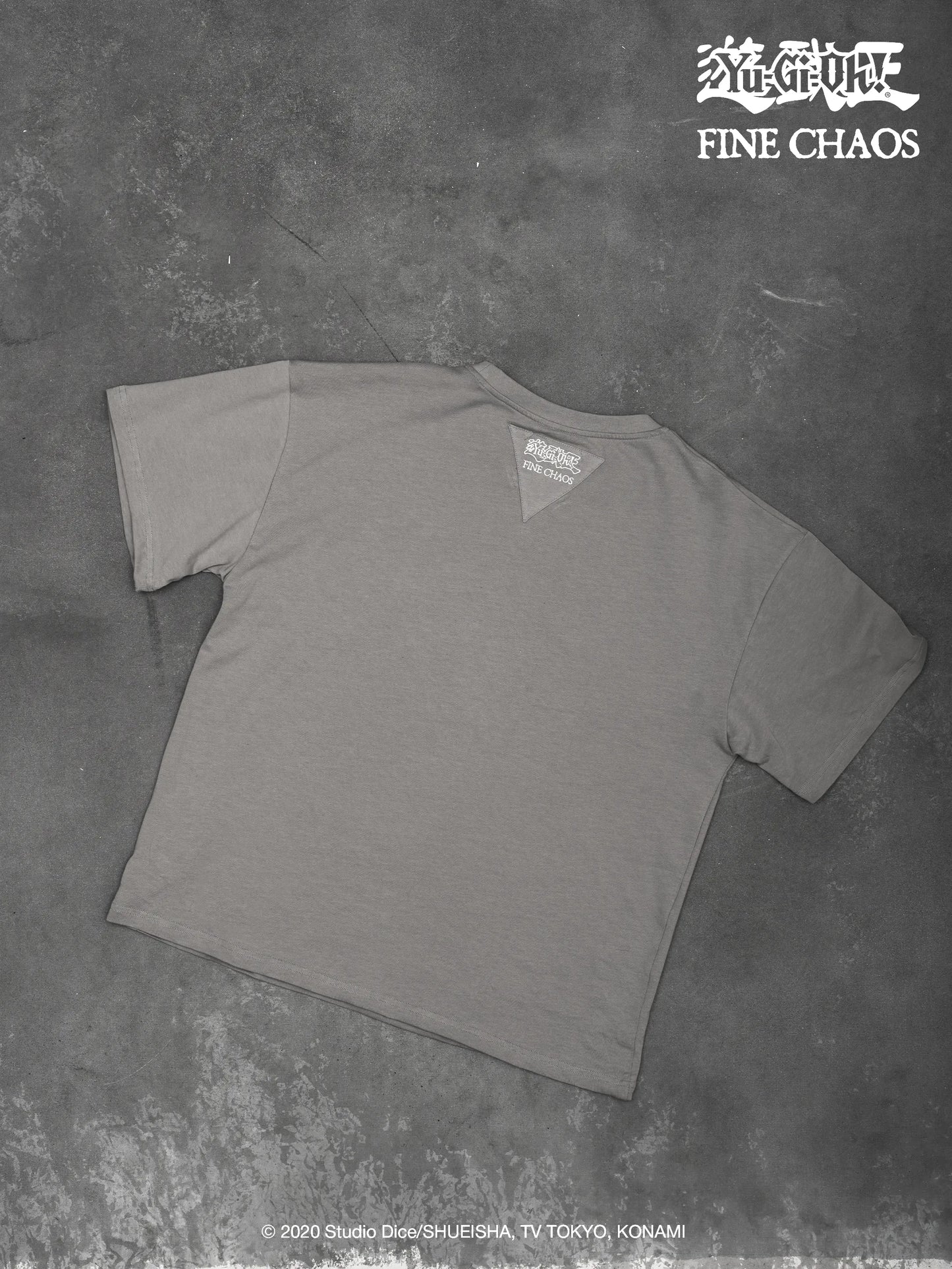 Blue Eyes White Dragon T-Shirt - Grey