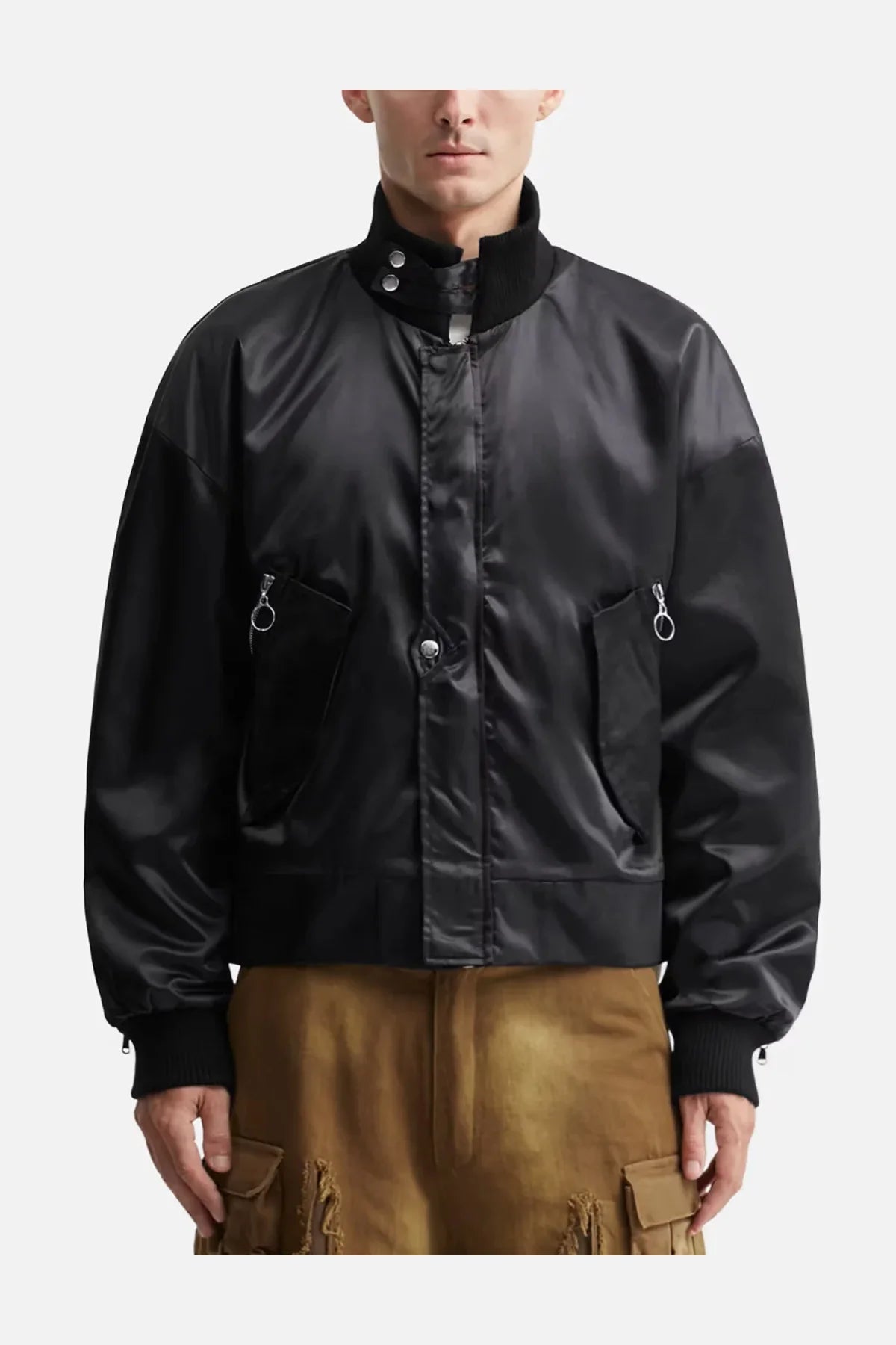 Zipper Dream Bomber Jacket